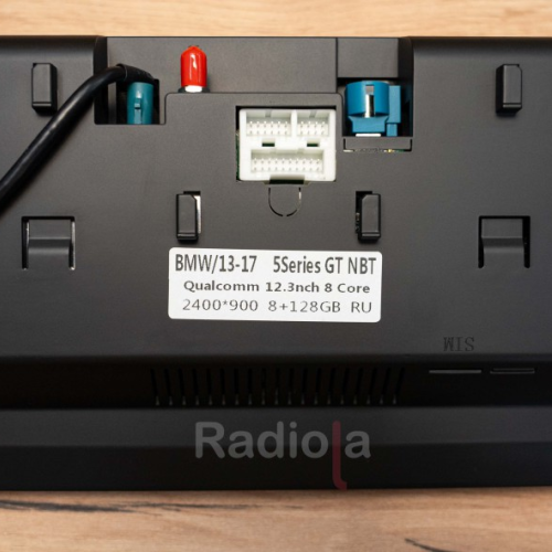 Штатная магнитола Radiola для BMW 5-series GT (F07) 2013-2016 12,3" NBT RDL-1268 L