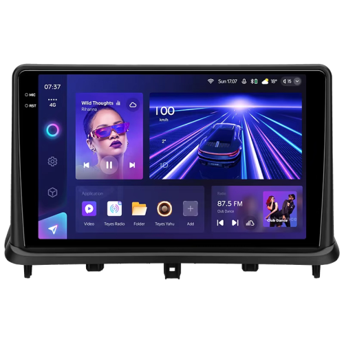 Штатная магнитола Teyes Тиайс CC4L with DTS® Audio 6+64G Changan Alsvin V7 2014 - 2018 9"