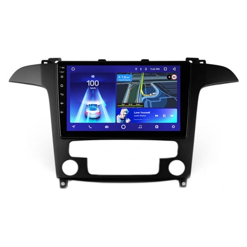 Штатная магнитола Teyes CC3 2K 360° Ford S-Max 1 2006-2015 9" (F1) климат-контроль