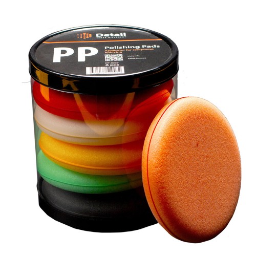 DETAIL &quot;Polishing Pads&quot; - набор поролоновых аппликаторов для нанесения составов (6шт)