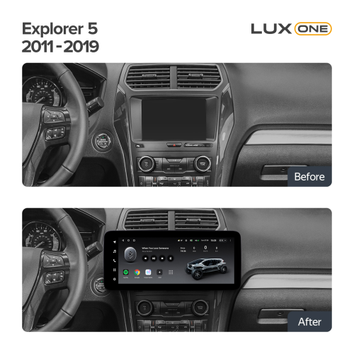 Установочный комплект Teyes Тиайс LUX ONE для Ford Explorer 5 2011-2019 12.3″