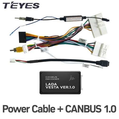 Проводка Teyes в LADA VESTA new Canbus