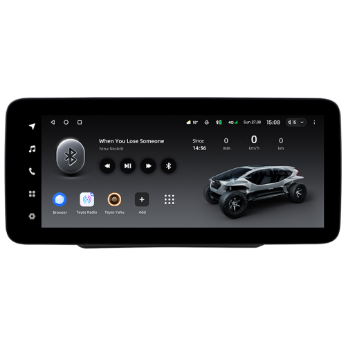 Штатная магнитола Teyes Тиайс LUX ONE 360 12.3" 6+128G Volkswagen Bora Passat Scirocco Sharan Touran / Skoda Octavia Fabia 2 2003-2016