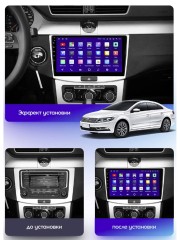 Штатная магнитола Teyes CC2 Plus Volkswagen Passat 7 B7 2010-2015 10.2"