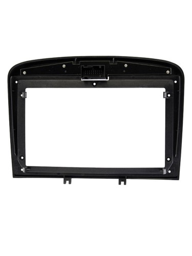 Рамка для установки в Peugeot 408 2012-2017, 308 2007-2013 9" (серая)