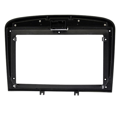Рамка для установки в Peugeot 408 2012-2017, 308 2007-2013 9&quot; (серая)