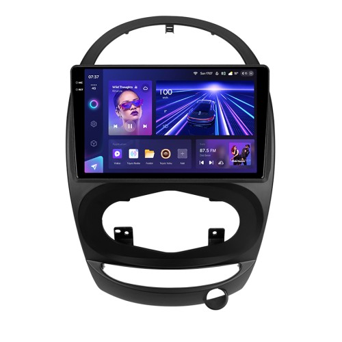 Штатная магнитола Teyes CC3 2K 360° для Chery Riich M1 Riich M5 Riich X1 Xcross IndiS S18 Beat DR 2009-2016 9&quot;