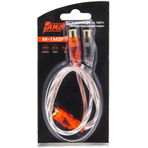 RCA-разветвитель AMP M-1M2F 1ПАПА-2МАМА