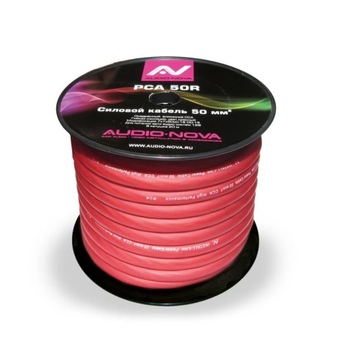 AUDIO NOVA PCA 50R Силовой кабель 50 мм²,омеднёный алюминий CCA (1метр)