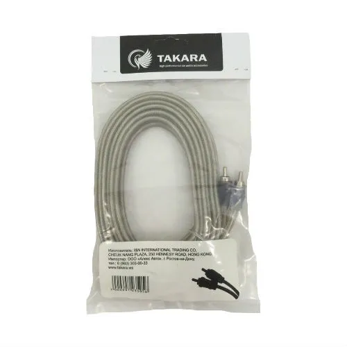 Takara TRM 5.2 межблочный кабель RCA (5 метров)