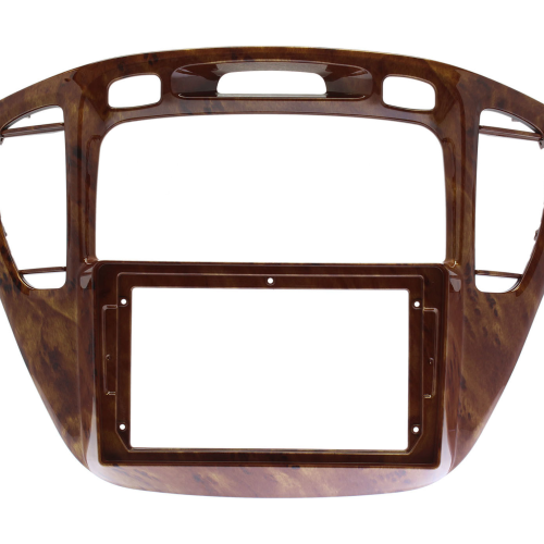 Рамка для установки в Toyota Highlander, Kluger 2000-2007 9&quot; дисплея (орех,для авто без монитора)