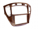 Рамка для установки в Toyota Highlander, Kluger 2000-2007 9" дисплея (орех,для авто без монитора)