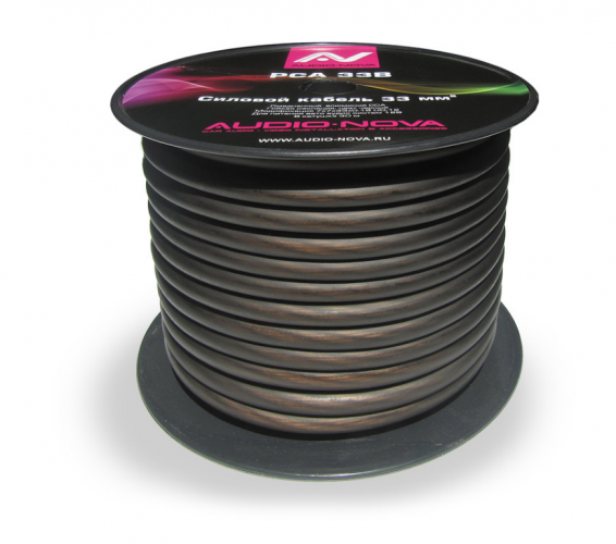 AUDIO NOVA PCA 33BWR Силовой кабель 33 мм² (1метр)