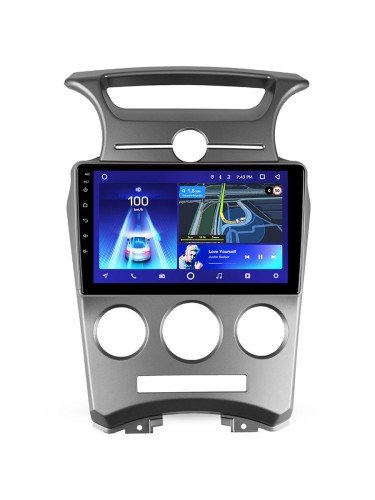 Штатная магнитола Teyes X1 Wi-Fi + 4G Kia Carens UN 2006-2012 9" (2+32Gb)  (F1) авто с кондиционером