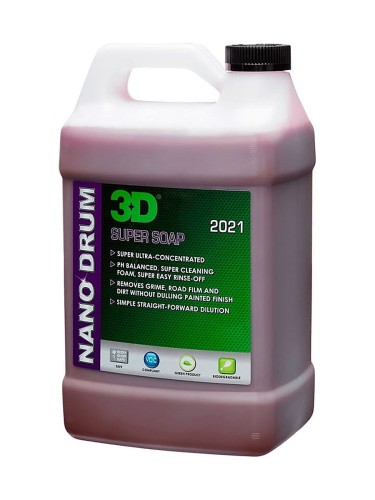 3D Super Soap - Ph-сбалансированный шампунь автоматической и ручной моек 1.89л