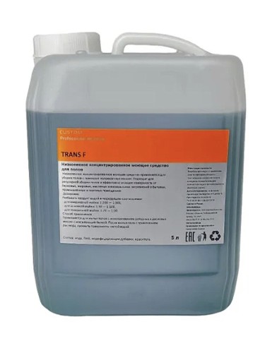 Custom "Trans F" - cредство моющее для поломоечных машин для мытья полов 5л