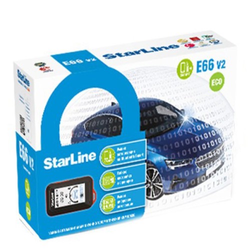 Автосигнализация StarLine E66 V2 ECO