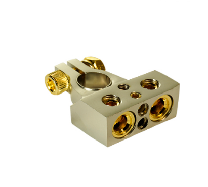 AUDIO NOVA BT5.S (+/-) Клемма аккум., универсальная + и - . Входы: 2х0/4Ga (до 54мм2), 2х8Ga (до 10мм2). Для автомобильных аудио систем 12В