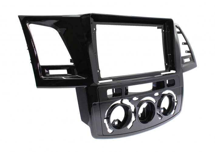 Рамка для установки в Toyota Hilux, Fortuner 2005-2008 9" дисплея (авто с кондиционером)