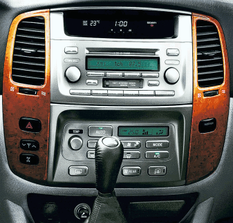 Переходная рамка для установки автомагнитолы Carav 22-196 TOYOTA Land Cruiser 100 2003-2007 / LEXUS LX-470 2002-2007 10"