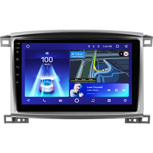 Штатная магнитола Teyes X1 Wi-Fi + 4G Toyota Land Cruiser LC 100 / Lexus LX470 2002-2007 10.2&quot; (2+32Gb)