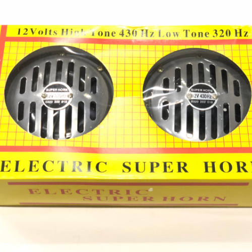 Сигнал Super Horn 1037 хром (JS-D24 12V)