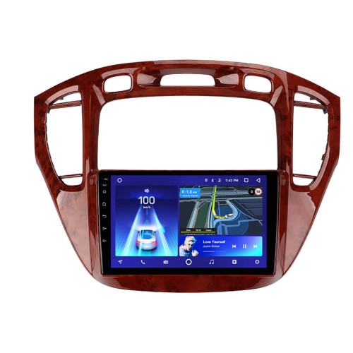 Штатная магнитола Teyes X1 Wi-Fi + 4G Toyota Highlander 1 XU20 2001-2007 9" (2+32Gb)