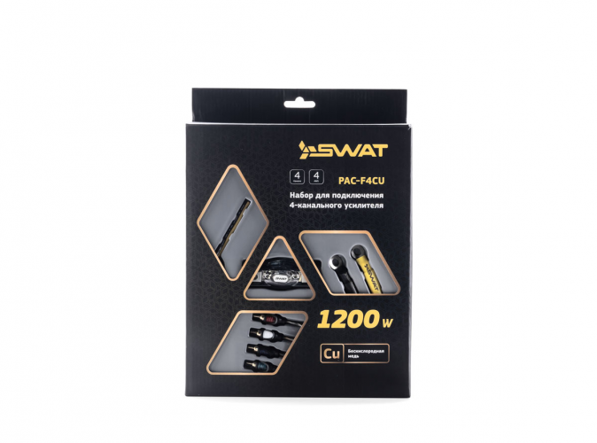 Набор для подключения усилителя SWAT PAC-F4CU