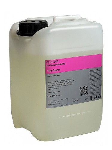 Custom "Tire Cleaner" - очиститель шин 5кг