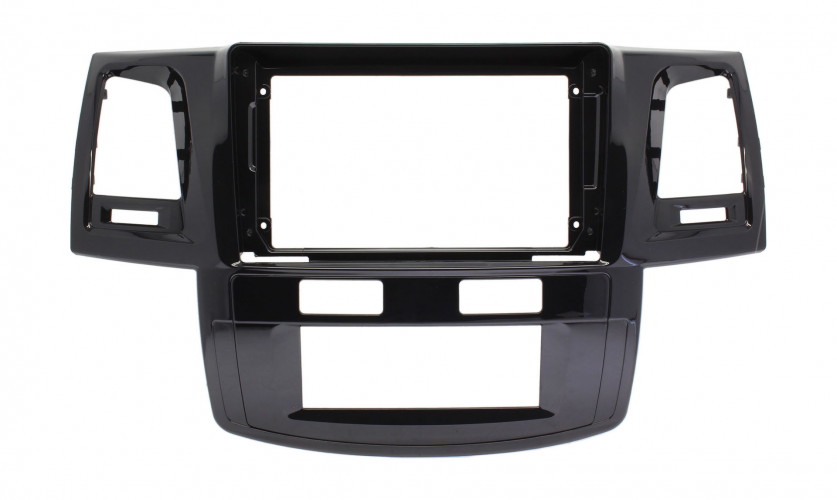 Рамка для установки в Toyota Hilux, Fortuner 2005-2008 9" дисплея (авто с климат-контролем)