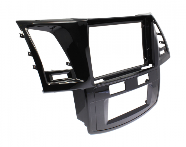 Рамка для установки в Toyota Hilux, Fortuner 2005-2008 9" дисплея (авто с климат-контролем)
