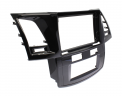 Рамка для установки в Toyota Hilux, Fortuner 2005-2008 9" дисплея (авто с климат-контролем)