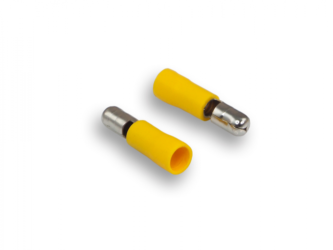 Клемма монтажная Aura ATB-0600 "папа" центрального замка, жёлтая (1 шт)