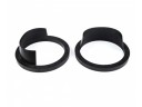 Кольца-адаптеры универсальные пластик с козырьком (S) 6,5" (16,5см) (пара)