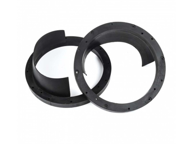 Кольца-адаптеры универсальные пластик с козырьком (S) 6,5" (16,5см) (пара)
