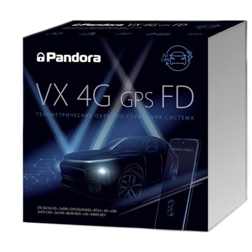 Автосигнализация Pandora VX 4G GPS FD V2 Light