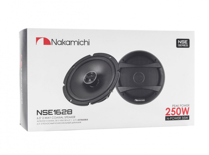 Nakamichi NSE-1628 2-х полосная коаксиальная акустика 16,5 см (пара)