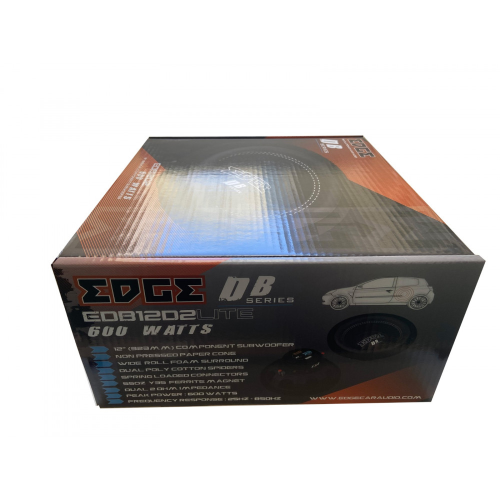 Пассивный автомобильный сабвуферный динамик EDGE EDB12D2LITE-E0