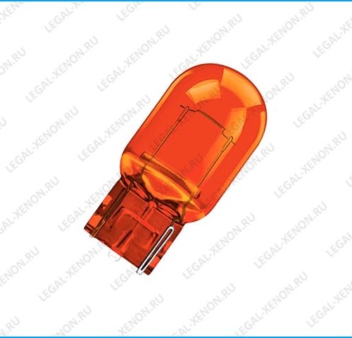 Лампа автомобильная галогенная доп. освещения LYNXauto WY21W 12V