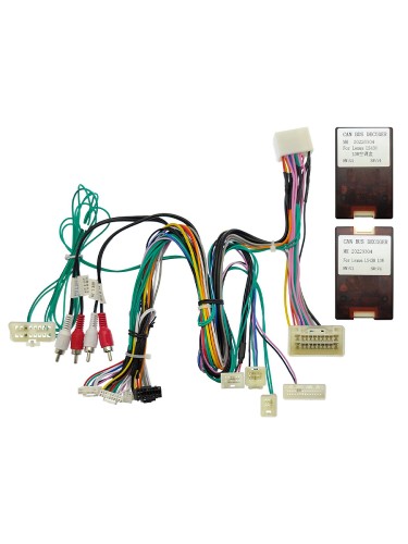 Комплект проводов для установки в Toyota, Lexus LS430 (основной, CAN, для авто без монитора)