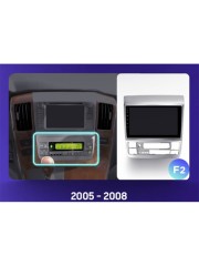 Штатная магнитола Teyes CC3 2K Toyota Alphard H10 2005-2008 9" (F2)