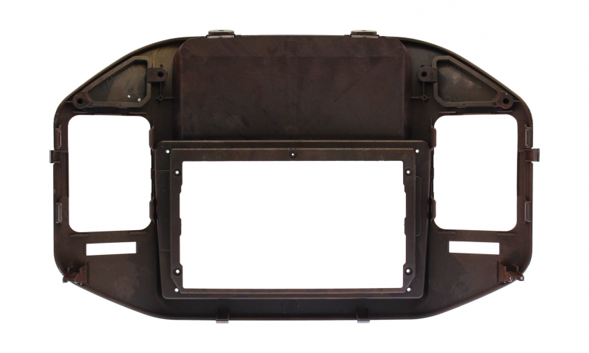 Рамка для установки в Mitsubishi Pajero III 1999 - 2006 9" дисплея орех