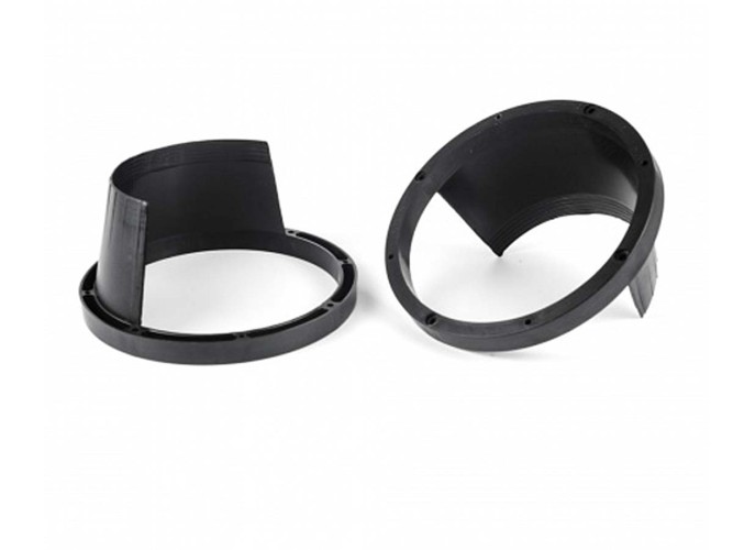 Кольца-адаптеры универсальные пластик с козырьком (М) 6,5" (16,5см) (пара)