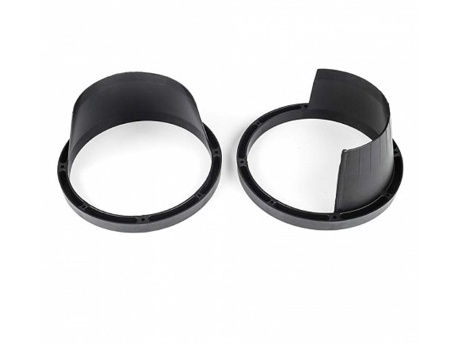 Кольца-адаптеры универсальные пластик с козырьком (М) 6,5" (16,5см) (пара)