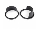 Кольца-адаптеры универсальные пластик с козырьком (М) 6,5" (16,5см) (пара)