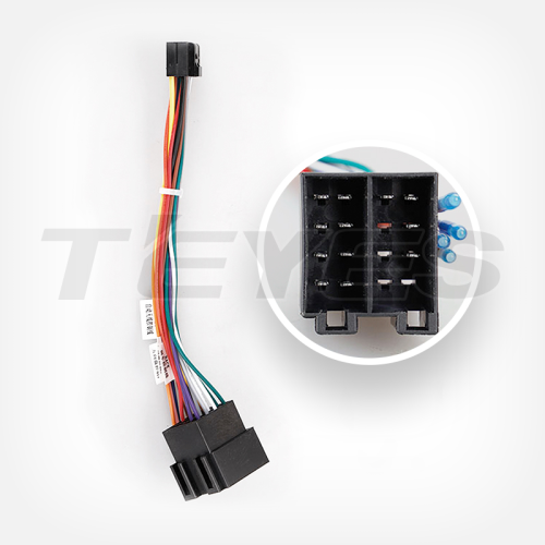 Установочный комплект Teyes (Тиайс) для Peugeot 301 / Citroen C-Elysee (F1) (1 Din) 2012-2016 9"
