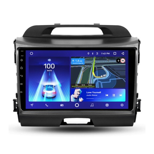 Установочный комплект Teyes для Kia Sportage 3 SL 2010-2016 9" (Вариант A) для авто с монохромным дисплеем