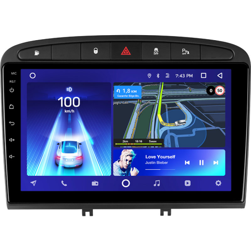 Штатная магнитола Teyes Тиайс CC4L with DTS® Audio 6+64G Peugeot 408 2012-2020 / 308 2007-2015 9"