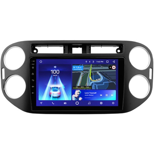 Штатная магнитола Teyes CC3L Volkswagen Tiguan 1 NF 2006-2017 9" (F1) black