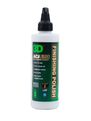 3D ACA Finishing Polish - финишная антиголограммная полировальная паста на водной основе с оксидом алюминия 0.24л